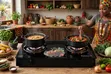Macro Glass Top Gas Burner GA-004 - 2 Burner - 2
