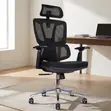 High Back Office Working Chair - Black - 1