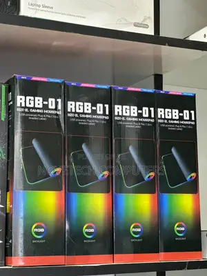 RGB Gaming Mousepad yenye Wireless Charging (80x30cm)