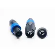 Neutrik NL4FC Speakon 4-Pole Kiume Kiunganishi - 4