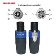 Neutrik NL4FC Speakon 4-Pole Kiume Kiunganishi - 5