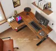 Dual Motor Electric Standing Desk - Kahawia - 4