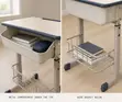 Set ya Dawati na Kiti cha Ergonomic Kinachoweza Kurekebishwa kwa Wanafunzi - 5