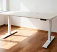 Modular Single Seater Standing Desk - Nyeupe - 1