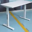 Modular Single Seater Standing Desk - Nyeupe - 3