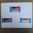 Toyota Gazoo Racing (GR) Emblem Set - 4