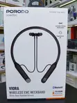 Porodo Soundtec 1000mAh Neckband Headphones - Black - 1