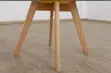 Kiti cha Eames Replica cha Kula chenye Pedi - Nyeusi - 5