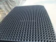Black Drainage Hollow Mat kwa Laundry za Kibiashara - 1