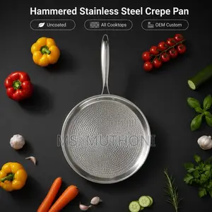 30cm Stainless Steel Honeycomb Skillet Pan
