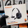Porodo ENC Wireless Work Headphone - Nyeusi - 1