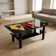 Modern Coffee Table - Black Glossy Finish - 4