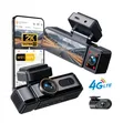 3-Channel 4G LTE Dash Cam 2K Front Camera - 1