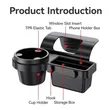 Car Door Cup Holder & Phone Organizer (3-in-1) - 2