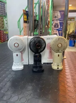 Handheld Mini Fan - USB Rechargeable