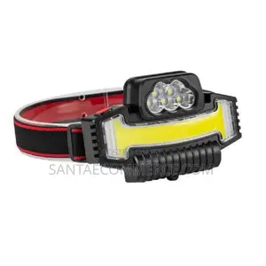Rechargeable Wide-Angle COB LED Headlamp yenye Top Spotlights