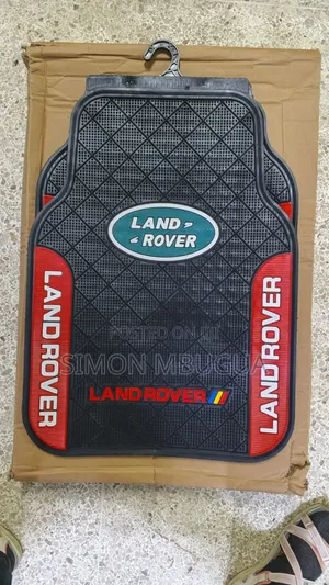 Car Floor Mats Zenye Branded ya Land Rover/Range Rover