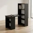 1.4m Home Computer Desk - Nyeusi - 1