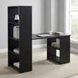 1.4m Home Computer Desk - Nyeusi - 4