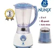 Nunix Blender na Grinder ya Countertop 2-in-1 - 2