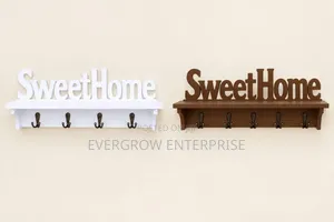 Sweet Home Decor - White & Brown