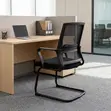 Ergonomic Medium-Back Mesh Meeting Chair - 1