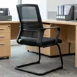Ergonomic Medium-Back Mesh Meeting Chair - 4