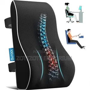 Memory Foam Lumbar Support Back Cushion