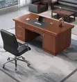 Standard 1400mm Mahogany Laminated Desk - 2