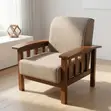 Kiti cha Sofa cha Kitambaa cha Mtu 1 - 2