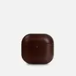 Nomad Modern Leather Case kwa Apple AirPods 5/4 - Browni Nyeusi - 1