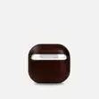 Nomad Modern Leather Case kwa Apple AirPods 5/4 - Browni Nyeusi - 2