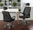 Adjustable Mesh Working Desk Chair with Headrest - 5