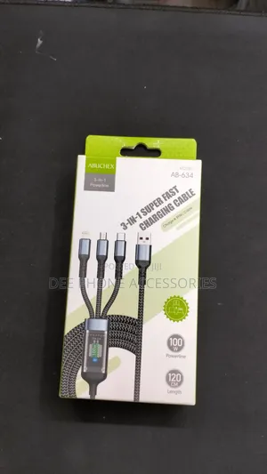 Oraimo 3-in-1 Super Fast Charging Cable (100W)