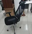 Luma Ergonomic Office Chair (Red/Blue/Black) - 3