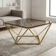 Elegant Centre Coffee Table - Black Glossy - 2