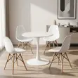 4 Seater Eames Style Dining Set - 2