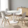 4 Seater Eames Style Dining Set - 4