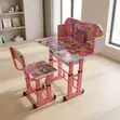 Set ya Meza na Kiti cha Kusomea Watoto - Samani za Ergonomic - 3