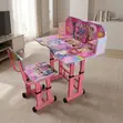 Set ya Meza na Kiti cha Kusomea Watoto - Samani za Ergonomic - 5