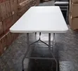 Meza ya Plastiki ya Metali ya Kukunja ya Mtendaji - 1