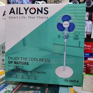 Ailyons 16-Inch Standing Fan yenye Msingi Bundi