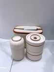 3-in-1 Thermal Insulated Lunch Box Set with Flask - 1