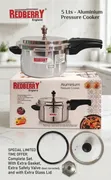 Redberry Pressure Cooker 5L with Glass Lid - New - 2