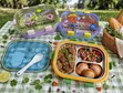 Kids Racing Car Bento Lunch Box (3 Compartments) - 1