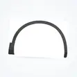 Volkswagen Tiguan 2016-2023 Front Right Fender Moulding - 1