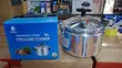 Nunix 5L Aluminium Manual Pressure Cooker - 1