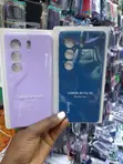 Soft Silicone Case for Tecno Camon 40 Pro 4G - Light Purple - 1