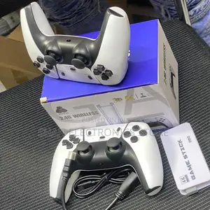 4K Retro Arcade Console with Dual Wireless Controllers
