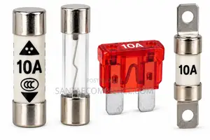 10A Glass Cartridge Fuse